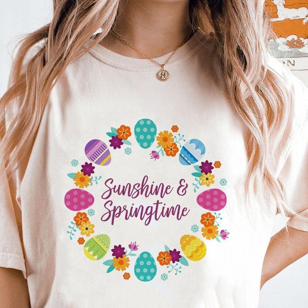 Princess Floral Easter Eggs Sunshine Springtime Disney Vuitino Merch